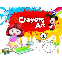 Crayons Art Book - 1